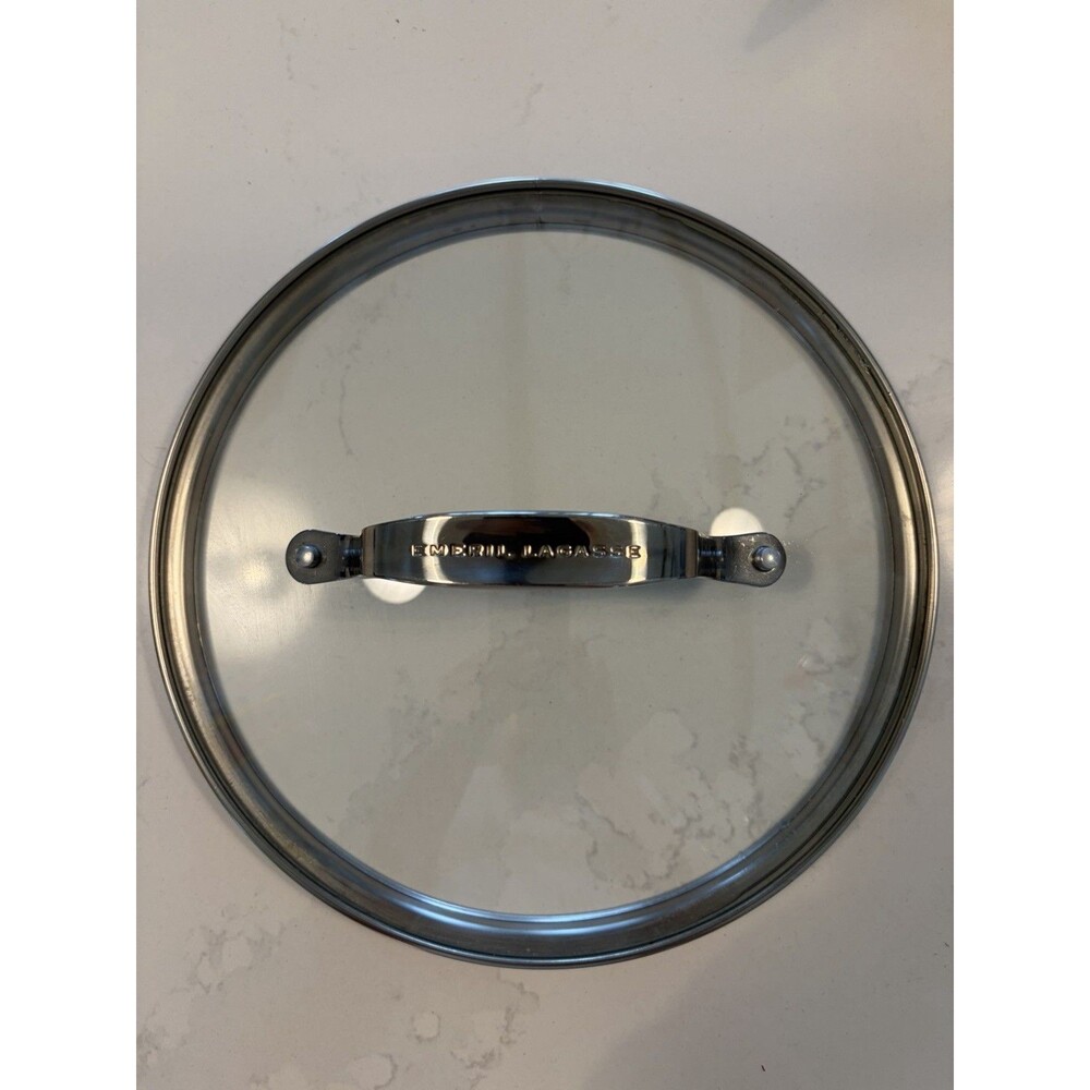 Emeril Lagasse 9.5" Outer / 8.5" Inner Cookware Replacement Lid Glass Stainless